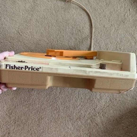 Vintage 1978 Fisher Price Record Player Phonograph-No Lid - Picture 8 of 10